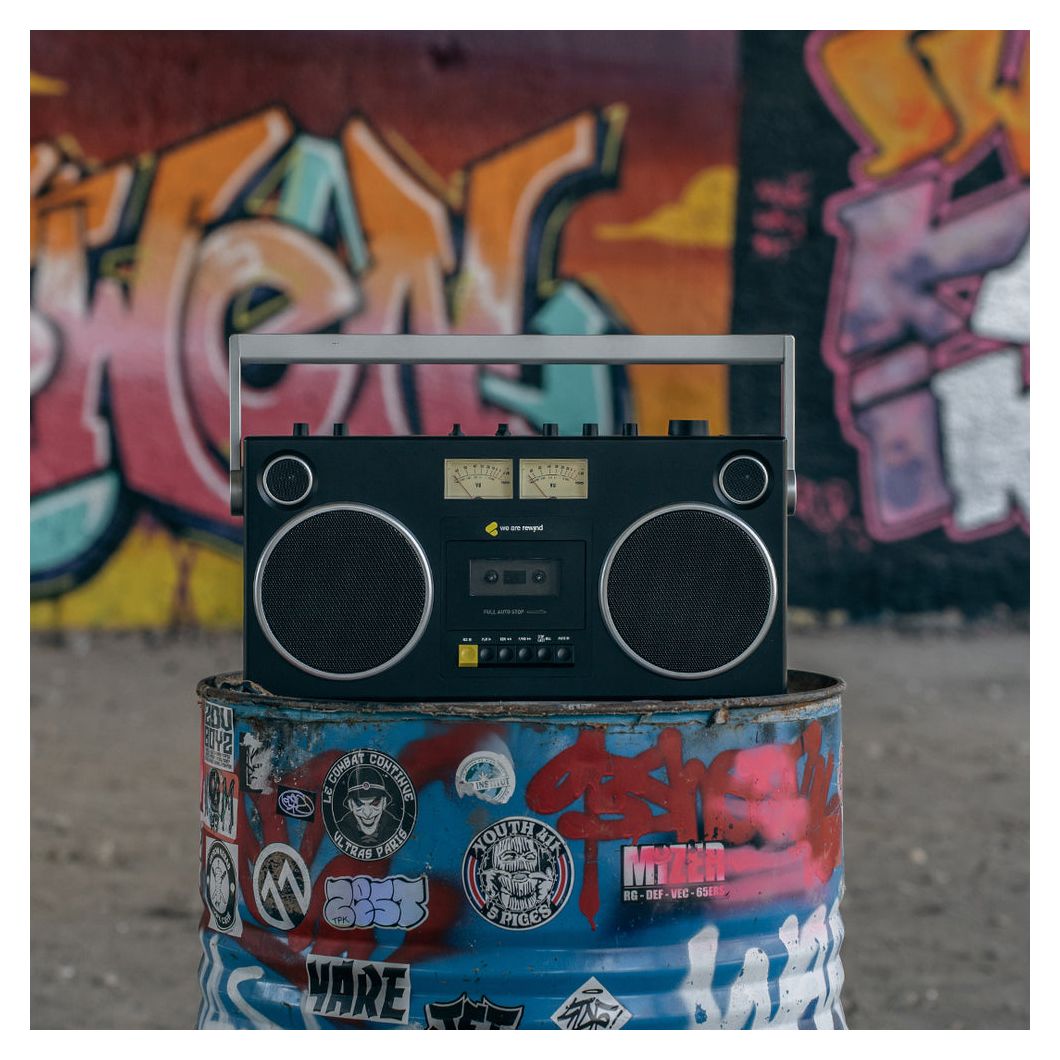 GB-001 Curtis Radio  (Schwarz) 