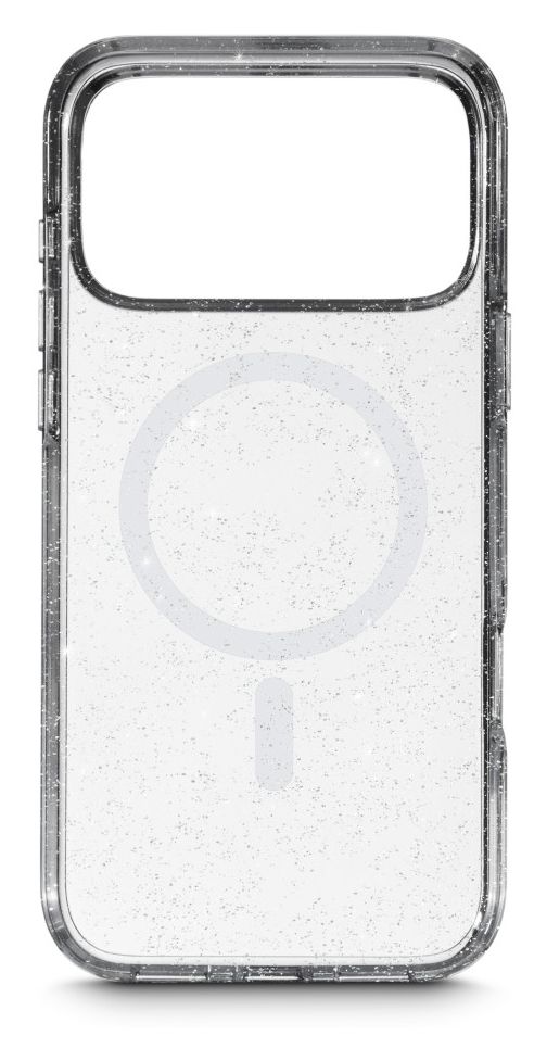 Mag Glitter Cover für Apple iPhone 17 Pro Max  (Transparent) 