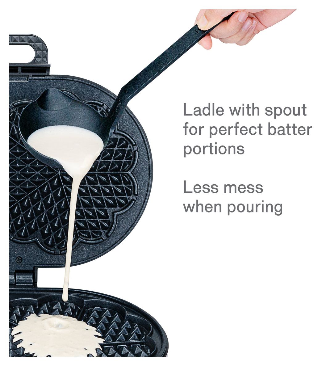 WM5DB-200P Joy Double Waffeleisen Herz (Form) für 10 Waffel(n) 1500 W 