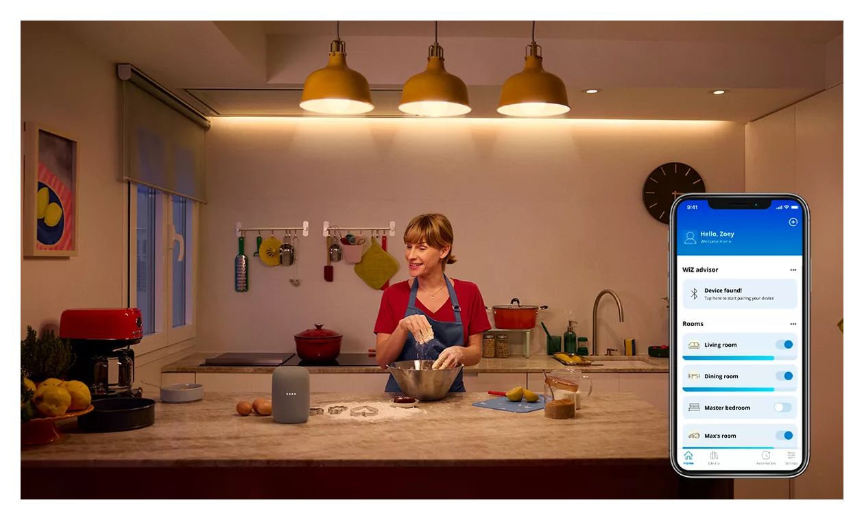 Smart LED E27 A60 LED Intelligentes Leuchtmittel 122 mm Multi 