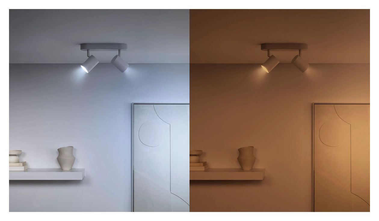 Tunable White & Color Glas Spot GU10 PAR16 Doppelpack LED Intelligentes Leuchtmittel 55 mm Multi 