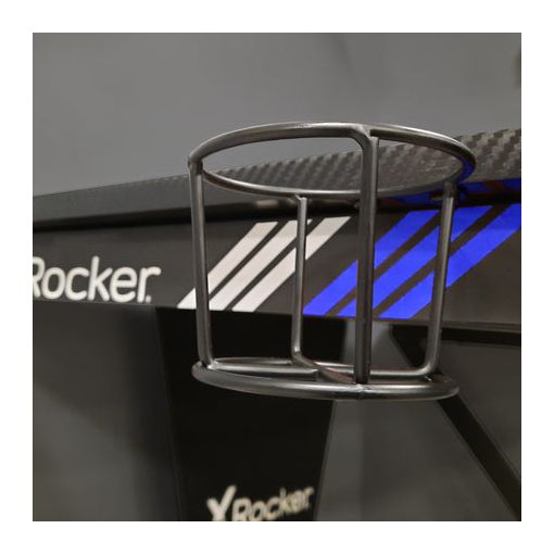 Ocelot Aluminium Carbon Gamingtisch  (Schwarz, Blau, Rot) 