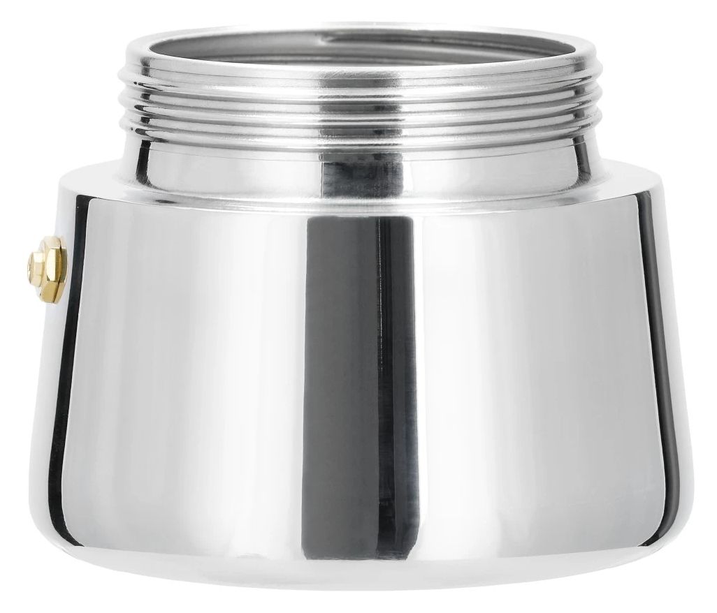 111230 Espressokocher für 6 Tassen Filterkaffeemaschine  (Schwarz, Silber) 