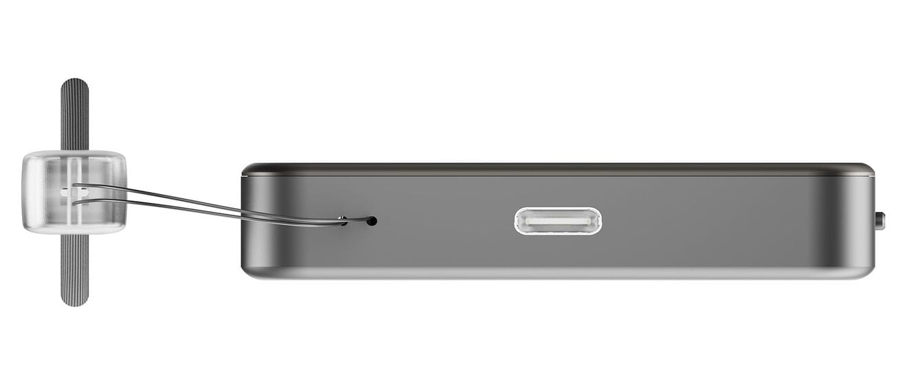 MagFix Pro 1000 mAh Powerbank USB Typ-C Kabelloses Laden  (Schwarz) 