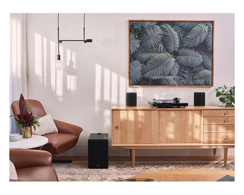 TT-N503 MusicCast Vinyl 500 Audio-Plattenspieler mit Riemenantrieb  (Schwarz) 