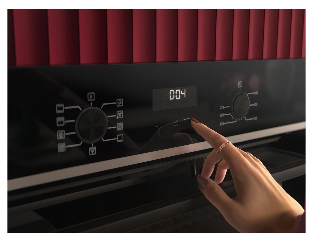 Serie 5000 OU5AB21FSM Einbaubackofen groß Dampfgaren AutoClean 