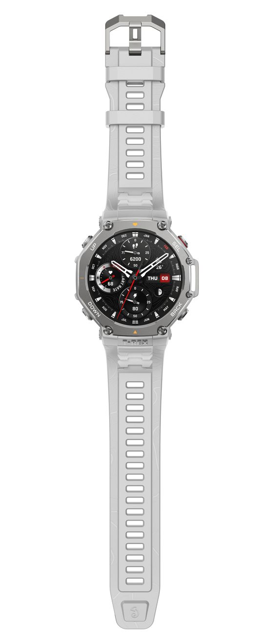 T-Rex 3 Digital Smartwatch Rund 648 h 322 ppi  (Edelstahl) 