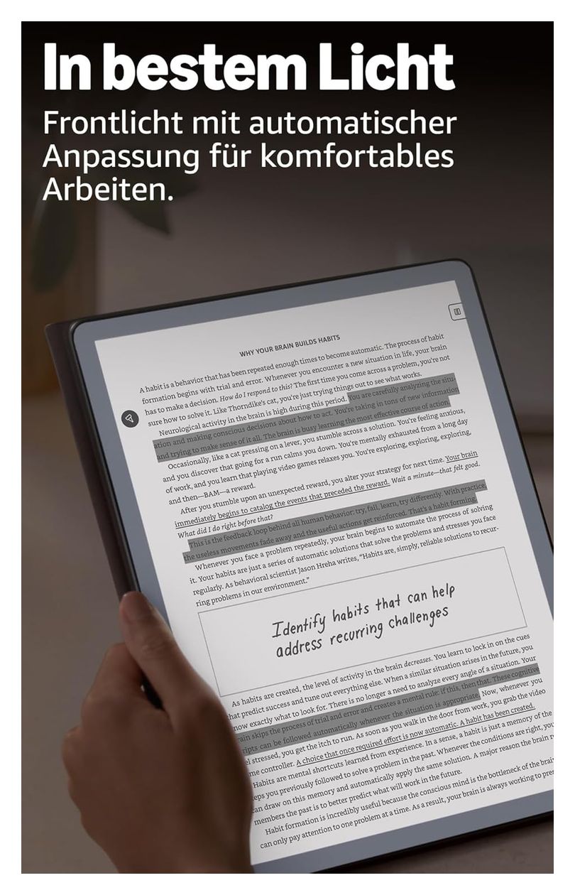 Kindle Scribe E-Reader 27,9 cm (11 Zoll) 32 GB  (Graphit) 