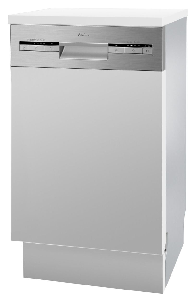 EGSP560911E 45 cm Geschirrspüler teilintegriert (ohne Front) Leise 10 Maßgedecke aquaStop Funktion 