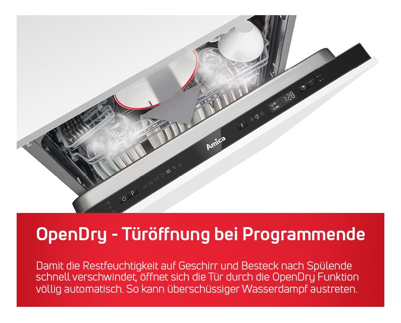 EGSP576910E 60 cm Geschirrspüler teilintegriert (ohne Front) Leise 14 Maßgedecke aquaStop Funktion 