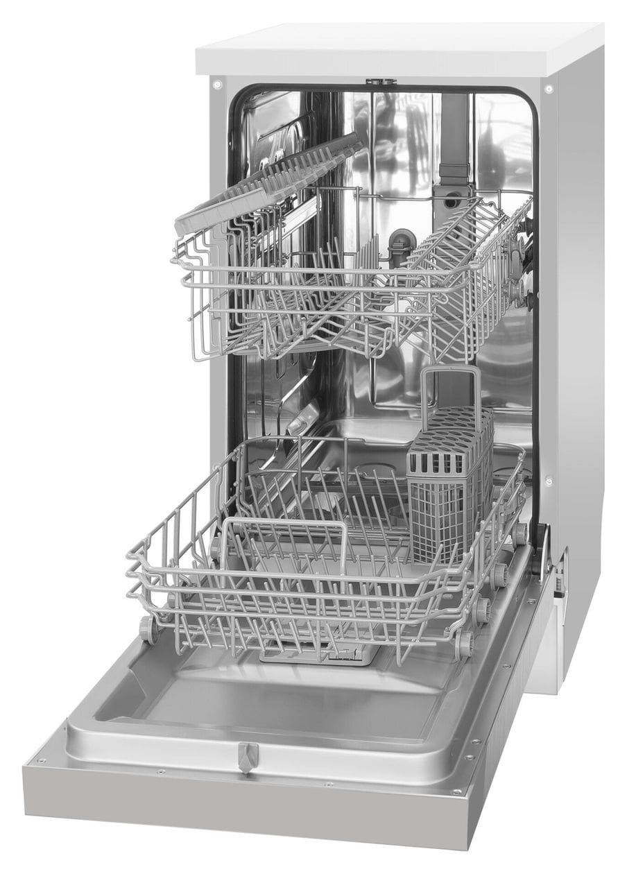EGSPU500911E 45 cm Geschirrspüler teilintegriert (ohne Front) Leise 10 Maßgedecke aquaStop Funktion 