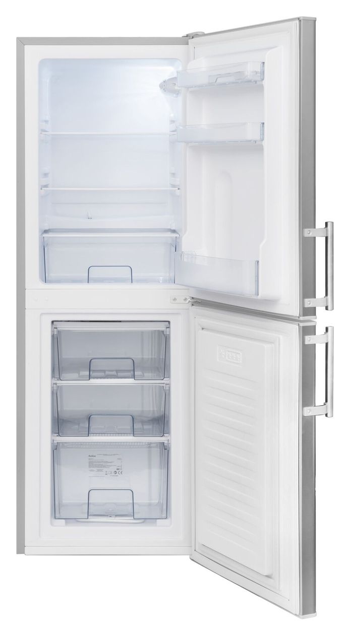 KGC384110E 93 l / 45 l Kühl-Gefrierkombi freistehend 118 kWh Jahr  (Edelstahl) 