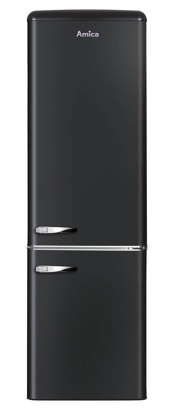 KGCR387100MS 181 l / 63 l Kühl-Gefrierkombi freistehend 202 kWh Jahr  (Schwarz) 