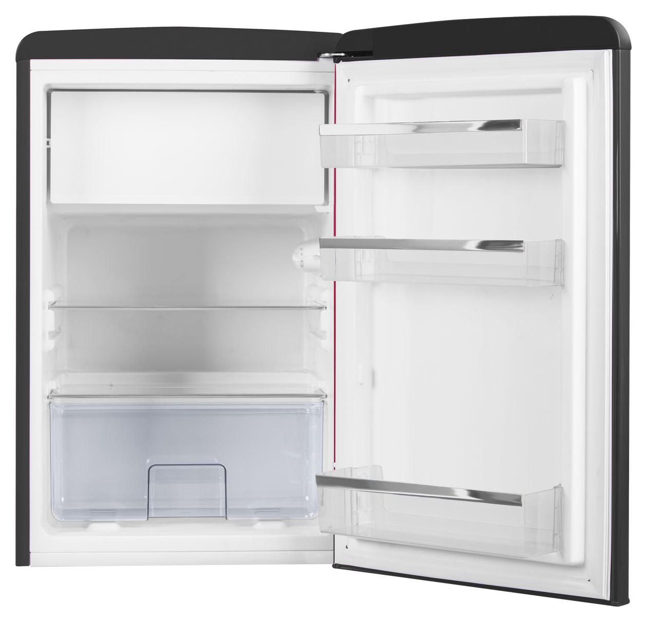 KS15617MS 108 l / 95 l Tischkühlschrank EEK: E 137 kWh Jahr  (Schwarz) 