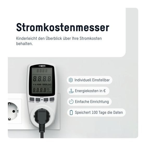 APM2 Energiekosten-Messgerät digital 