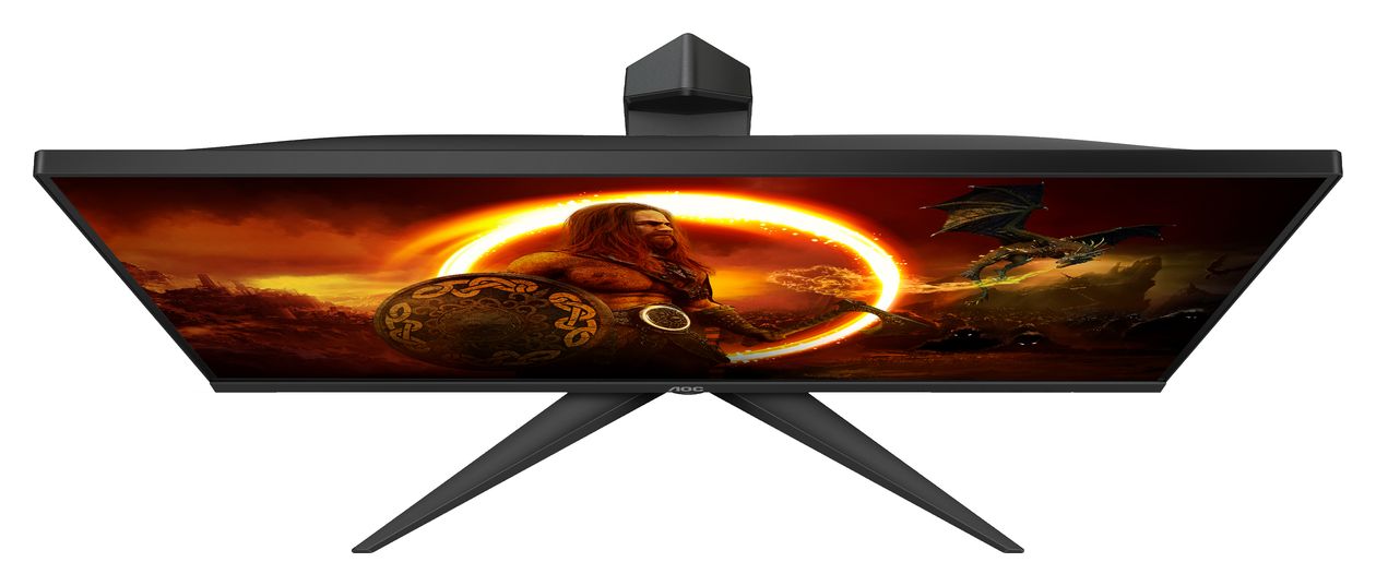 24G2SPU/BK Full HD Monitor 60,5 cm (23.8 Zoll) 16:9 4 ms 300 cd/m²  (Schwarz, Rot) 