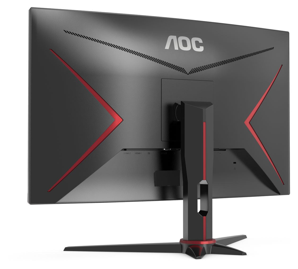 C24G2AE/BK Full HD Monitor 59,9 cm (23.6 Zoll) 16:9 4 ms 250 cd/m²  (Schwarz, Rot) 