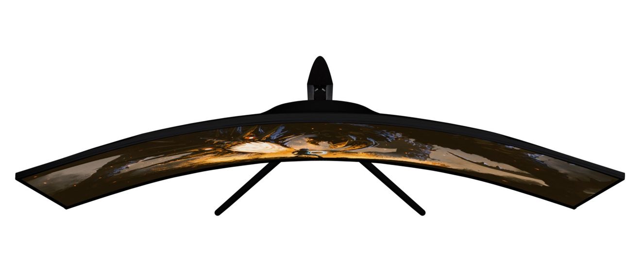 Nova Curved Quad HD Monitor 124,5 cm (49 Zoll) 32:9 4 ms 350 cd/m²  (Schwarz) 