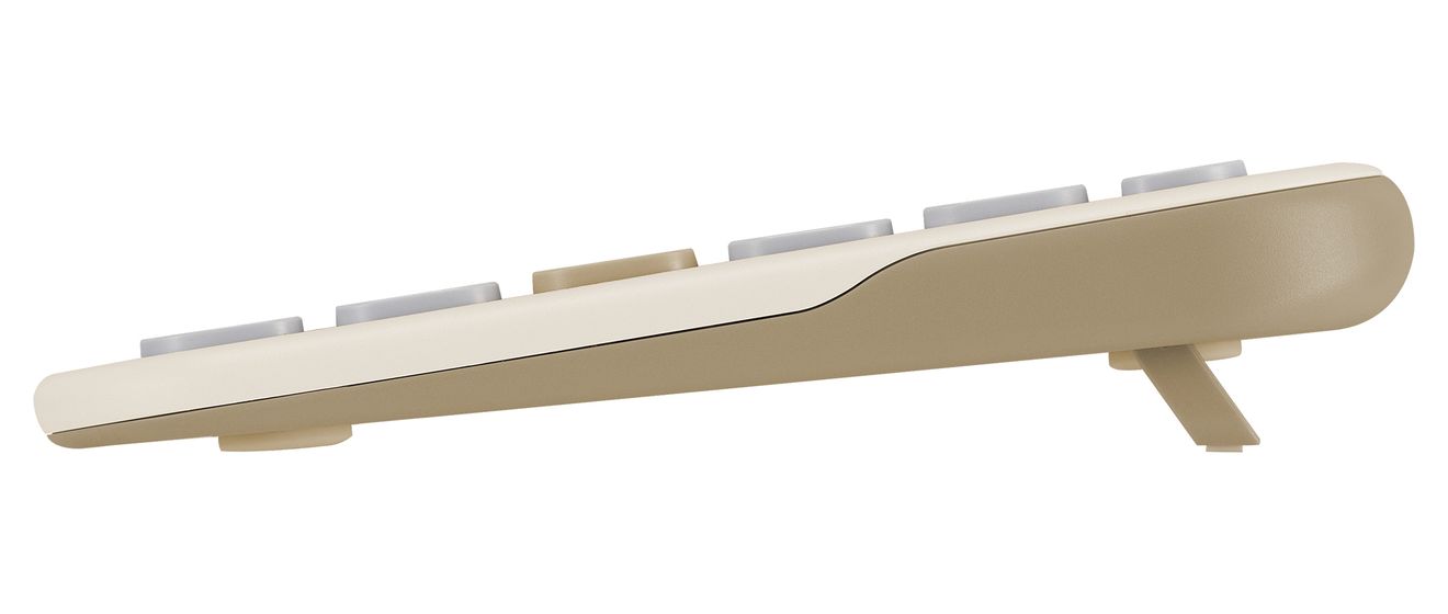 KW100 Home Tastatur Bluetooth  (Beige, Grau, Weiß) 