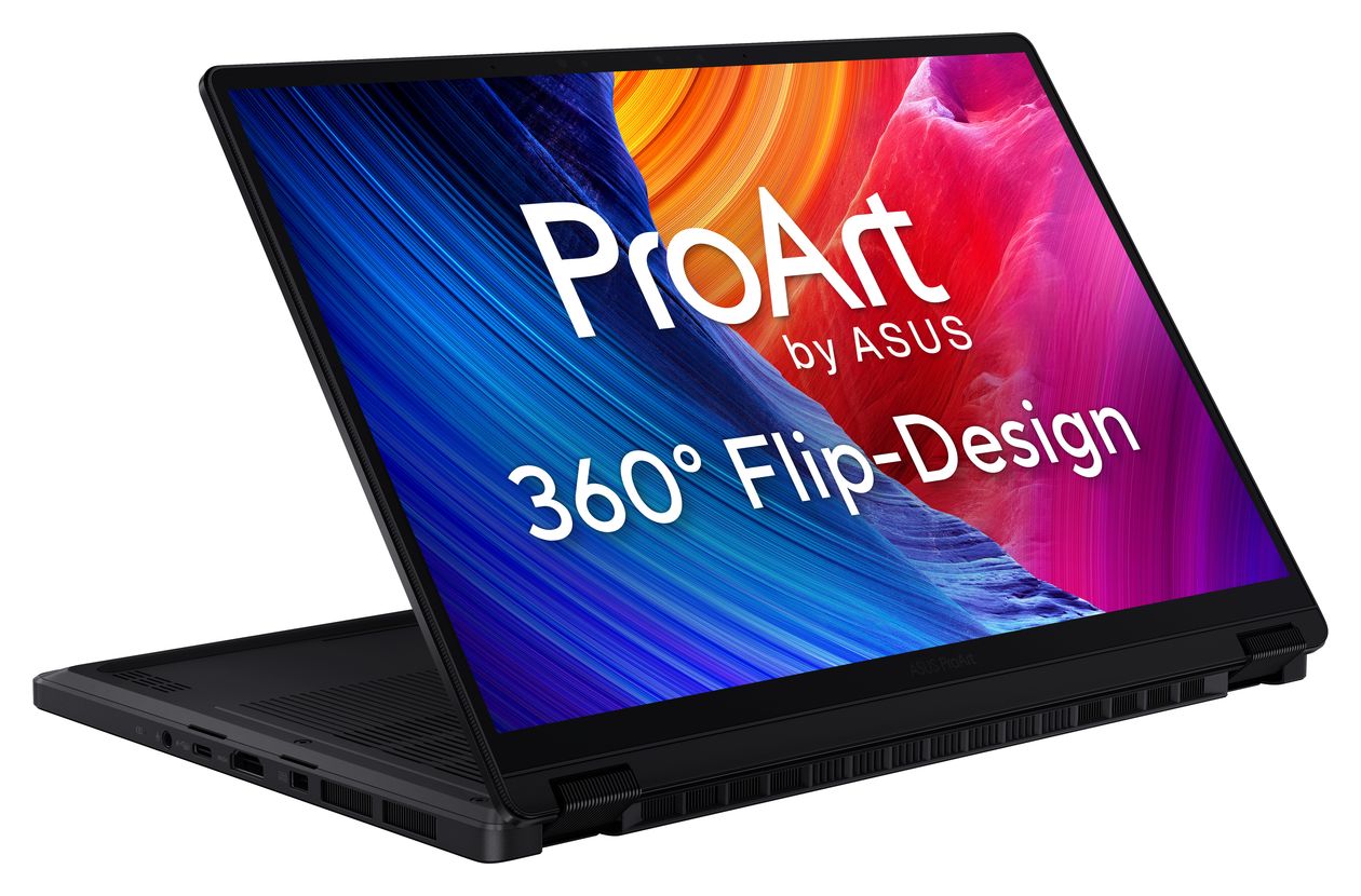 ProArt PX13 HN7306EA-LX070W Copilot+ 2K Ultra HD Notebook 33,8 cm (13.3 Zoll) 2880 x 1800 Pixel 1 TB SSD Windows 11 Home AMD Ryzen AI Max+ max. 5,1 GHz  (Schwarz) 
