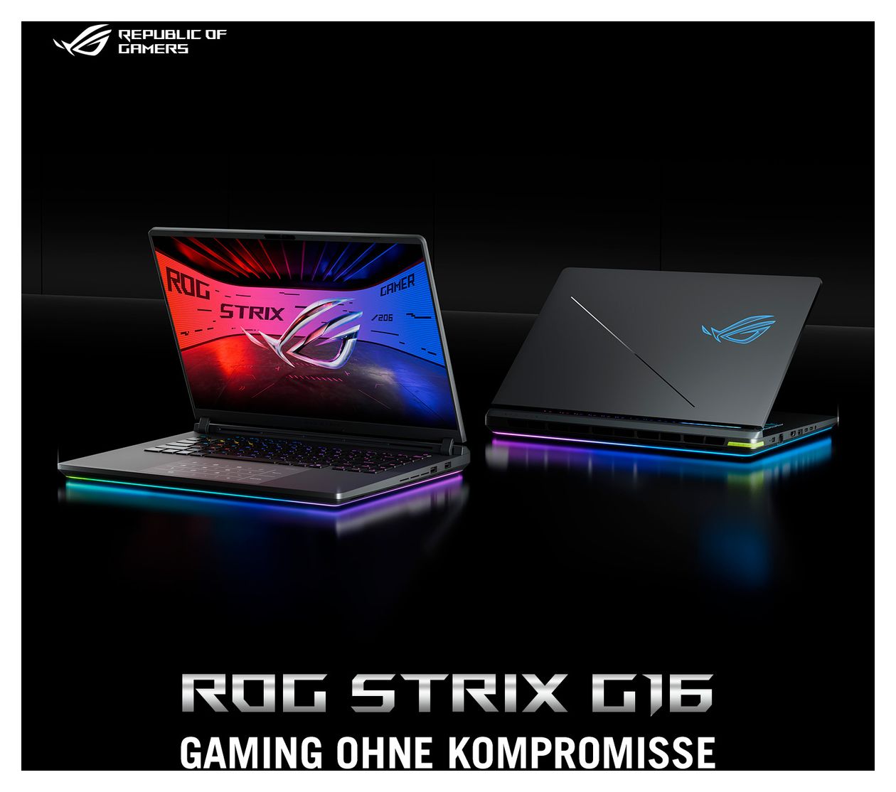 ROG Strix G615LW-TS338W WQXGA Notebook 40,6 cm (16 Zoll) 2560 x 1600 Pixel 32 GB Ram 1 TB SSD Windows 11 Home Intel Core Ultra 9 max. 5,5 GHz NVIDIA GeForce RTX 5080  (Grau) 