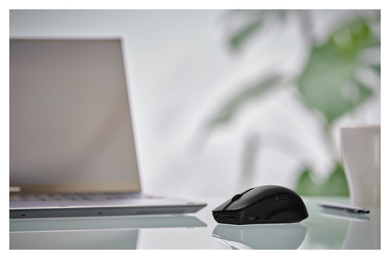 SmartO Mouse MD200 4200 DPI Büro Maus Optisch  (Schwarz) 