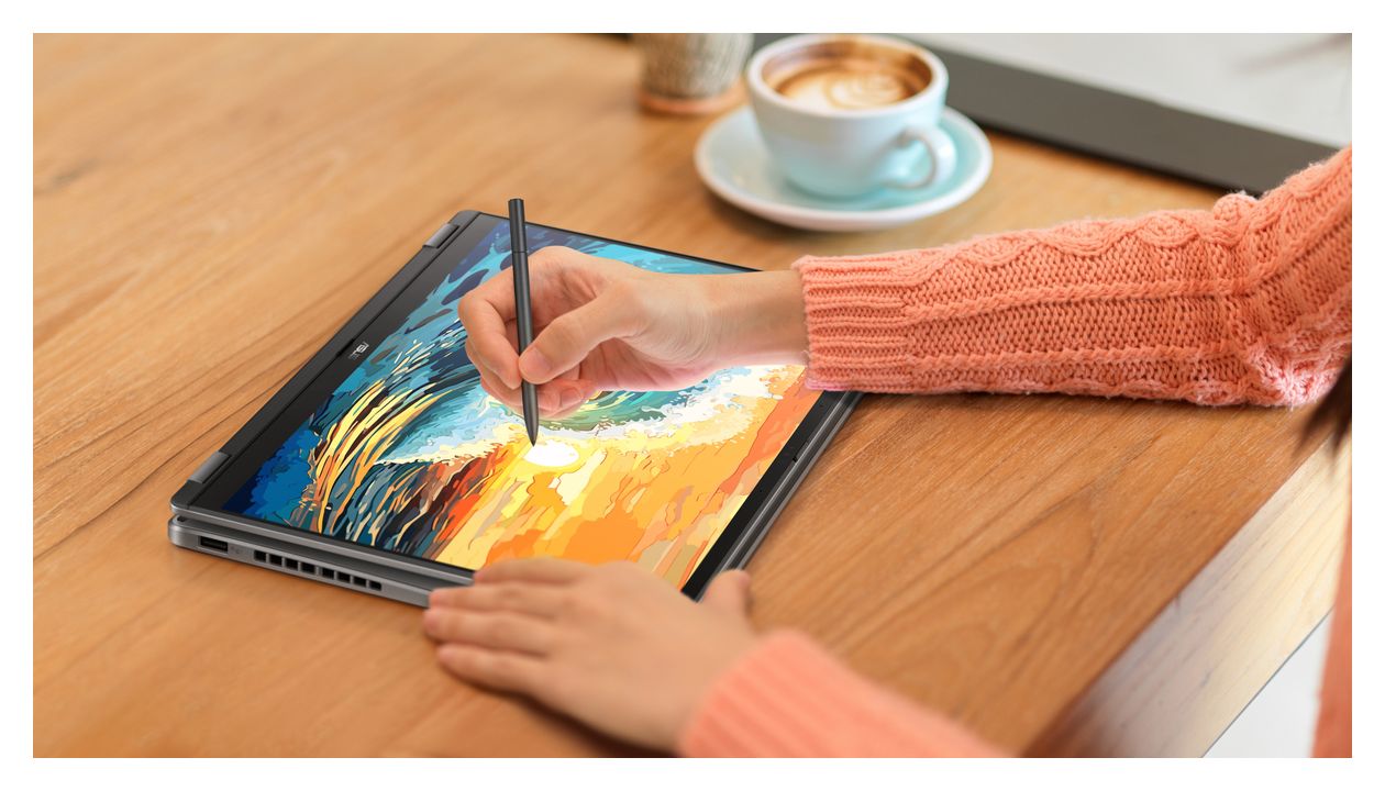 Vivobook Flip TP3607SA-SI716W Copilot+ PC WUXGA Notebook 40,6 cm (16 Zoll) 1920 x 1200 Pixel 512 GB SSD Windows 11 Home Intel Core Ultra 7 max. 4,8 GHz  (Grau) 