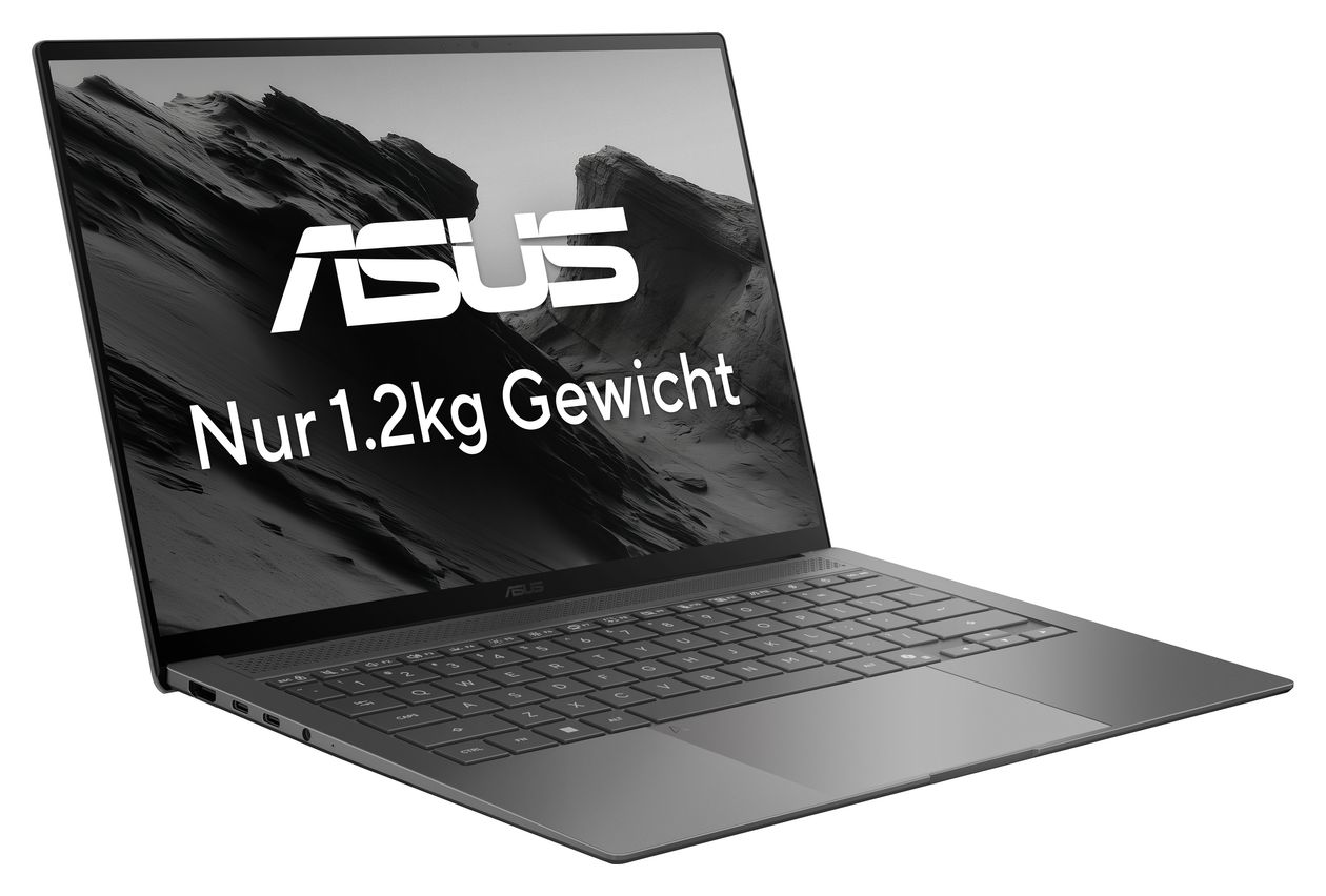 Zenbook S14 UX5406AA-SU207W 2K Ultra HD Notebook 35,6 cm (14 Zoll) 2880 x 1800 Pixel 1 TB SSD Windows 11 Home Intel Core Ultra 9 max. 4,9 GHz  (Grau) 