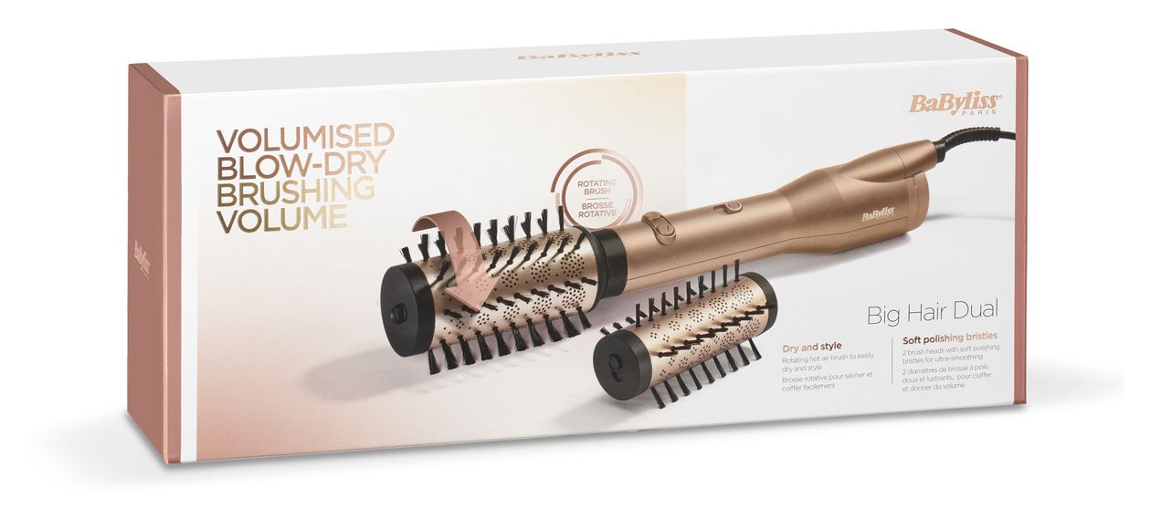 AS952E Big Hair Dual Gold Edition Warmluftbürste 650 W  (Gold) 