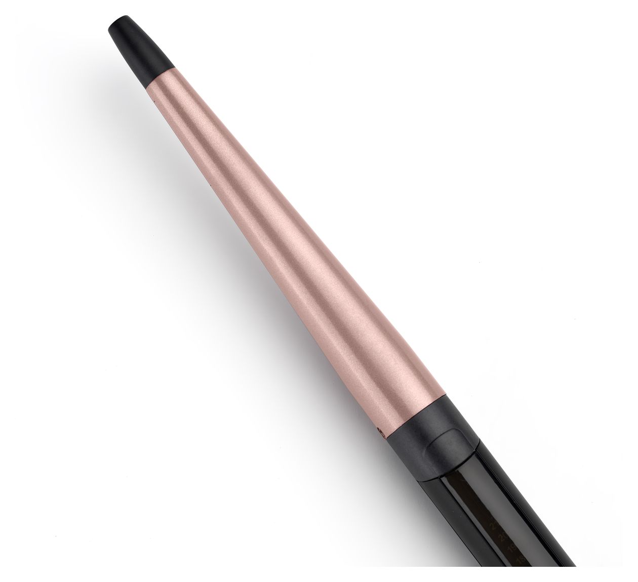 C454E Conical Wand Lockenstab  (Schwarz, Pink) 