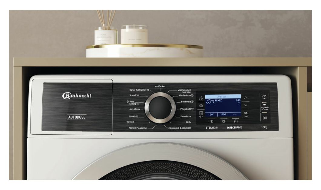 B809AD Silence DE 10 kg Frontlader Waschmaschine 1400 U/min 