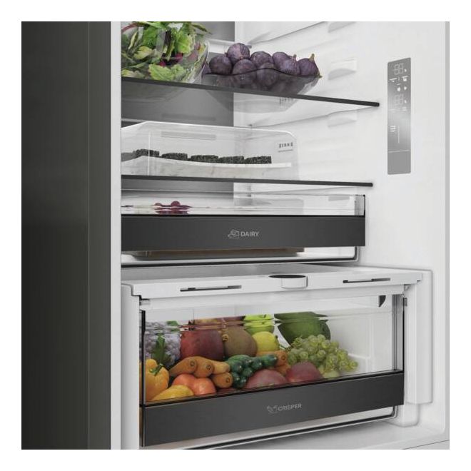 KGDNF20AMDBL 297 l / 118 l Kühl-Gefrierkombi freistehend NoFrost 118 kWh Jahr  (Schwarz) 