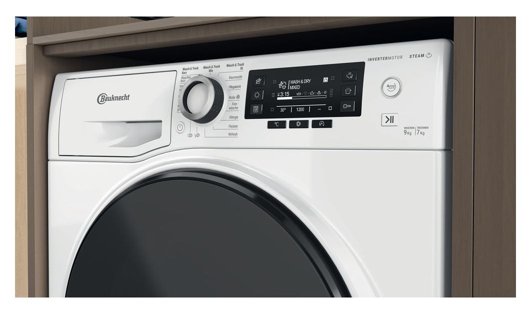 WATK Sense 97S52N 9 kg 7 kg Waschtrockner 1600 U/min 