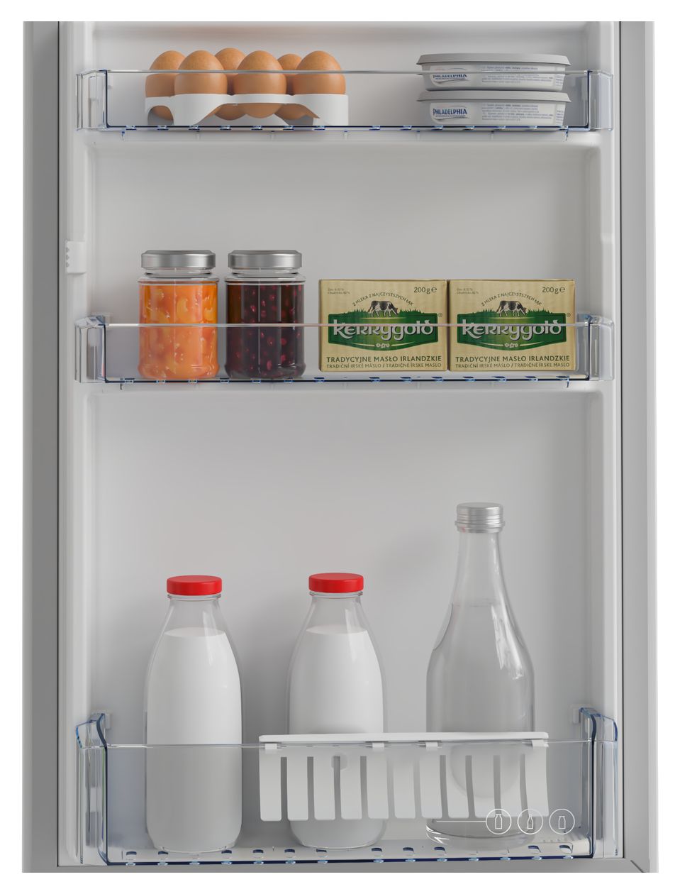 B1804FN 126 l Einbaukühlschrank EEK: E 92 kWh Jahr 