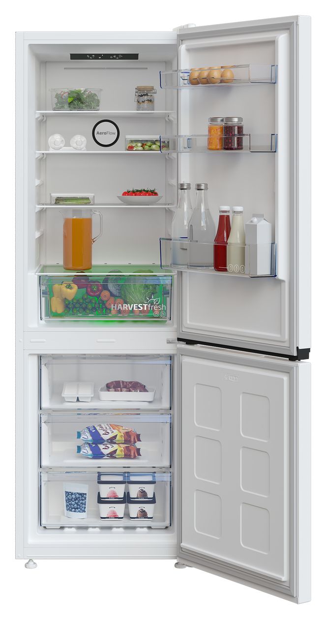 B5RCNA346HW 209 l / 92 l Kühl-Gefrierkombi freistehend NoFrost 200 kWh Jahr  (Weiß) 