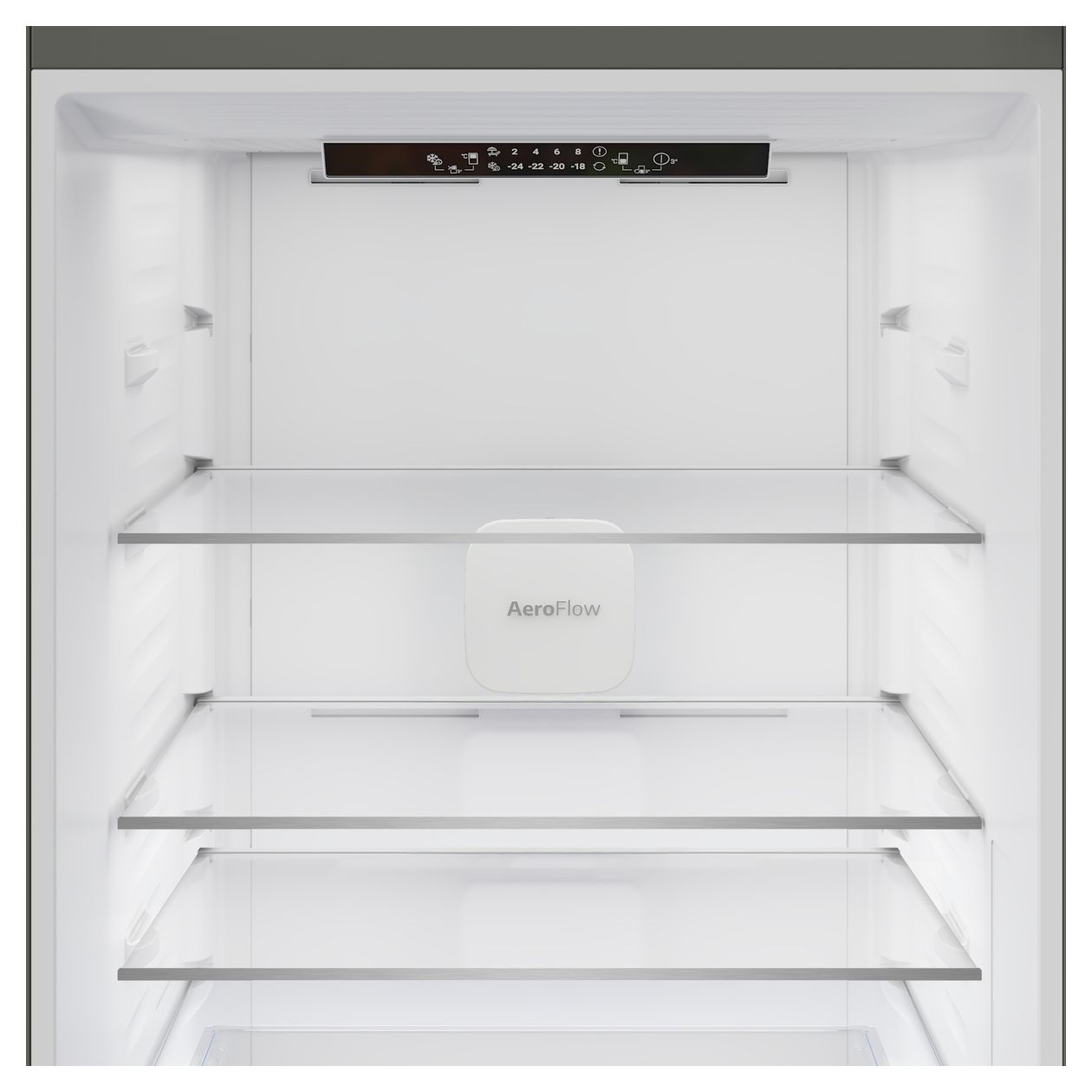 B7RCNA378HXP 252 l / 118 l Kühl-Gefrierkombi freistehend NoFrost 117 kWh Jahr  (Edelstahl) 