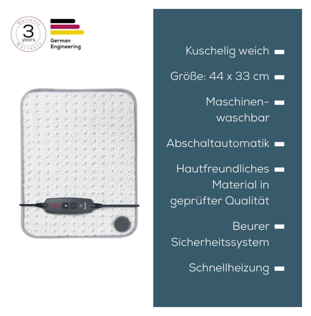 HK43 Supercosy Heizkissen  (Grau, Weiß) 