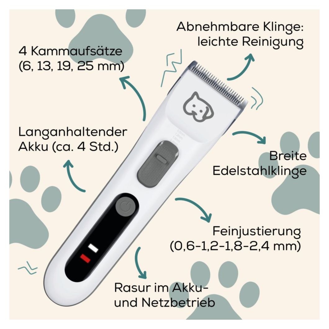 PP110 Fluffy Hundeschermaschine 