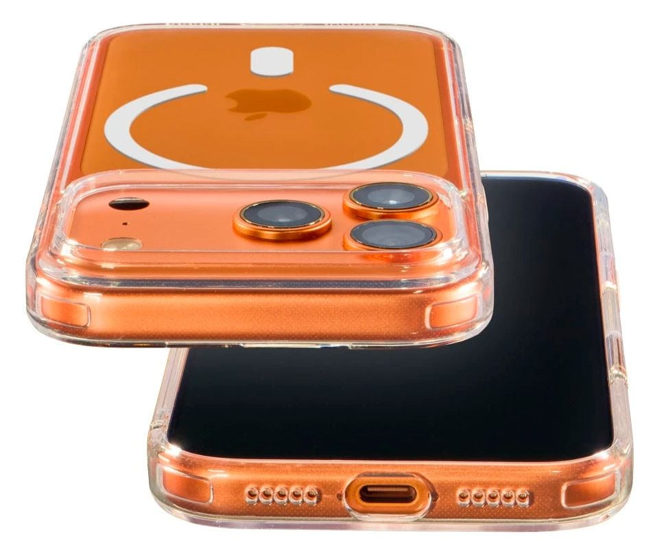 016042 Mag Clear Cover für iPhone 17 Pro  (Transparent) 