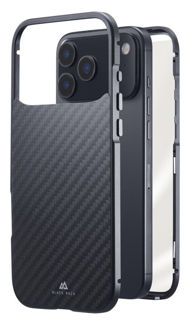 360° Glass Cover für Apple iPhone 17 Pro Max  (Grau, Transparent) 