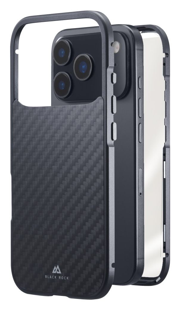360 Grad Glass Cover für Apple iPhone 17 Pro  (Grau/Transparent) 