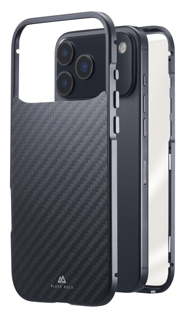 360 Grad Glass Cover für Apple iPhone 17 Pro Max  (Grau/Transparent) 