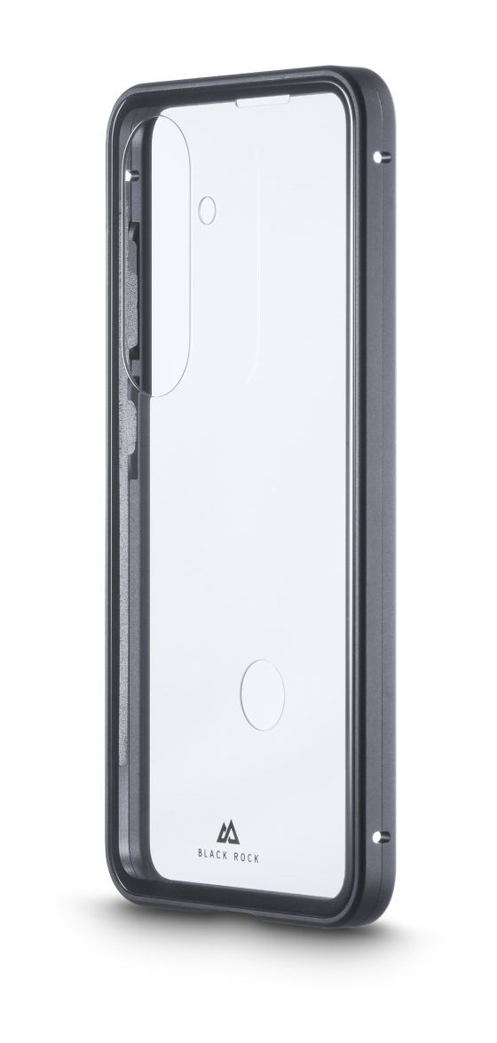 360 Grad Glass Cover für Samsung Galaxy S26  (Schwarz/Transparent) 