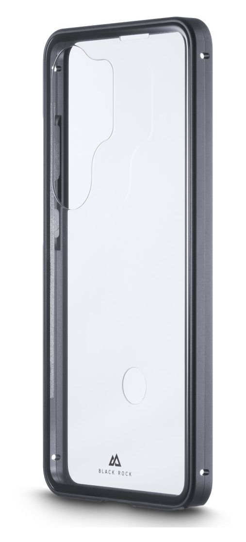 360 Grad Glass Cover für Samsung Galaxy S26 Ultra  (Schwarz/Transparent) 