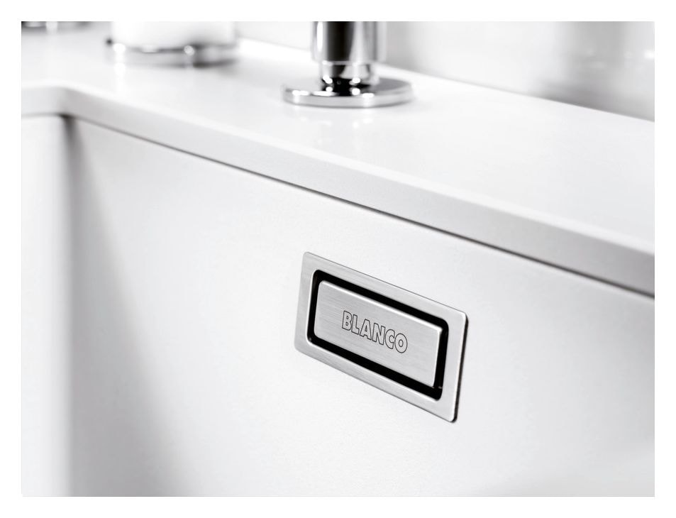 SUBLINE 400-U Unterbauspüle für 50 cm Unterschrank Silgranit 1 Becken  (Grau) 