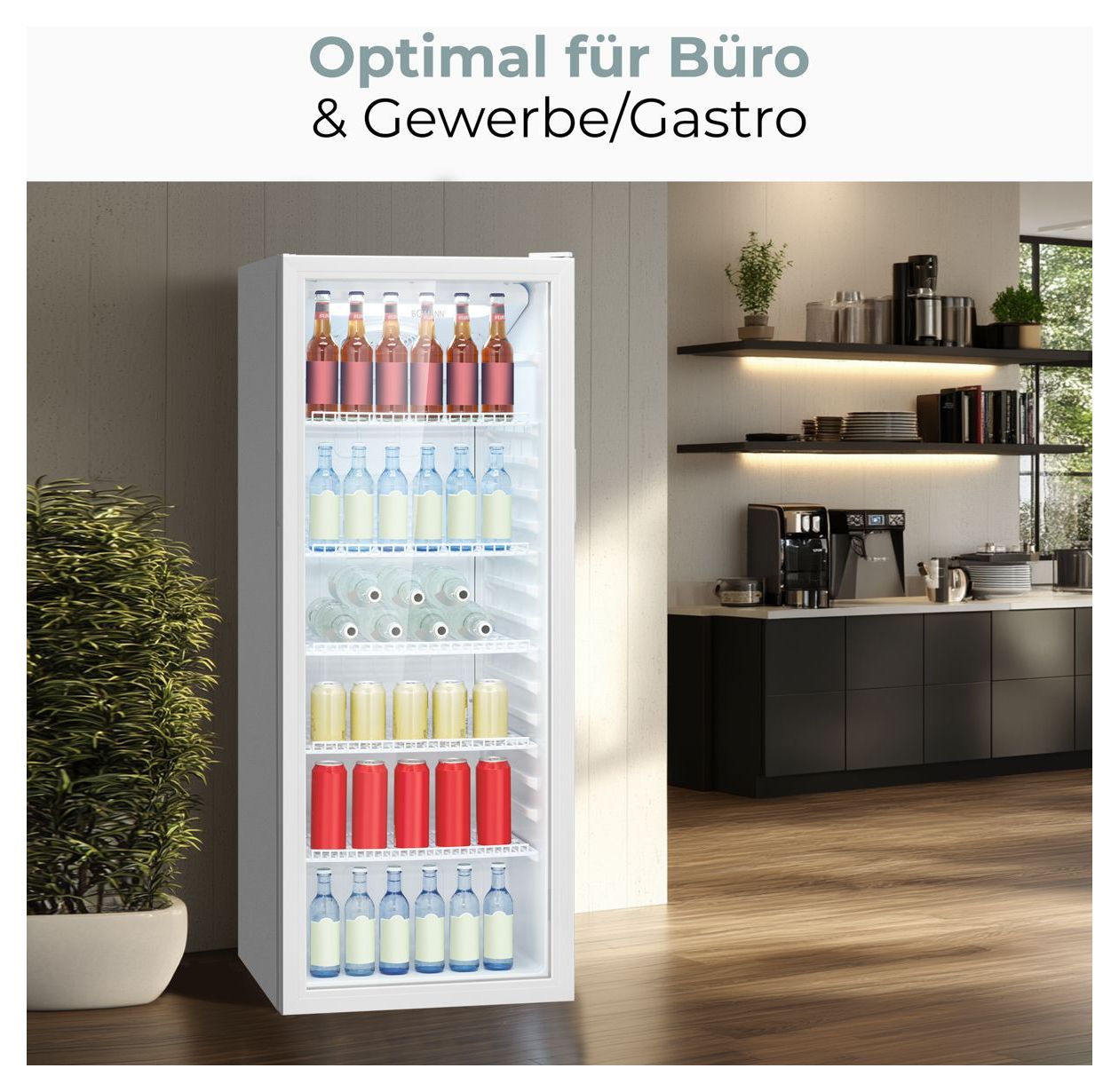 KSG7292 235 l Kühlschrank freistehend EEK: C 433 kWh Jahr  (Weiß) 