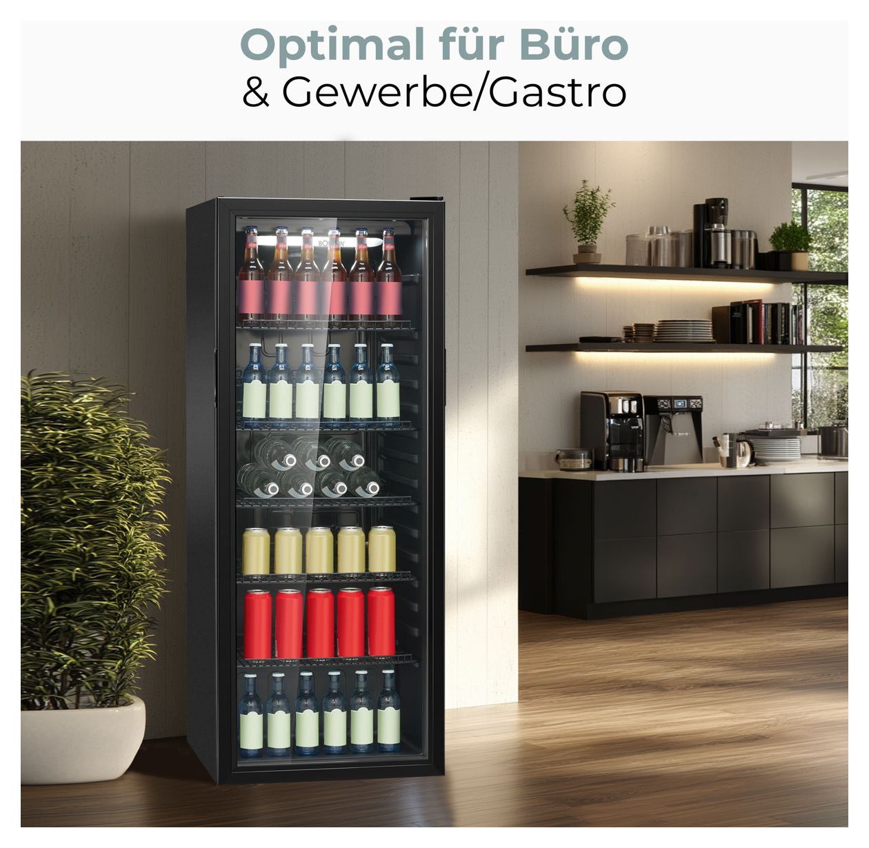 KSG7292 235 l Kühlschrank freistehend EEK: C 433 kWh Jahr  (Schwarz) 