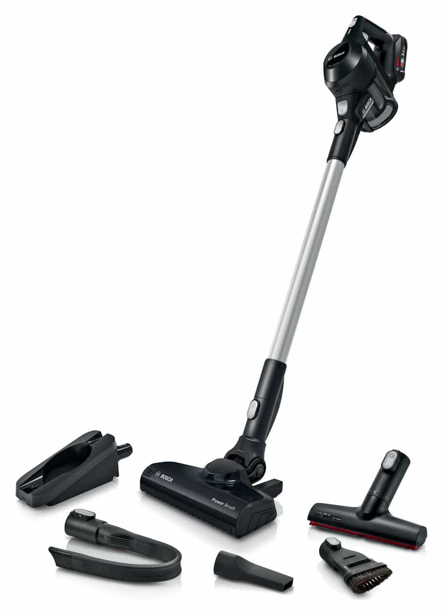 BKS611MALL Unlimited 6 Handstaubsauger Beutellos bis 30 min Laufzeit 18 V PureAir  (Schwarz) 