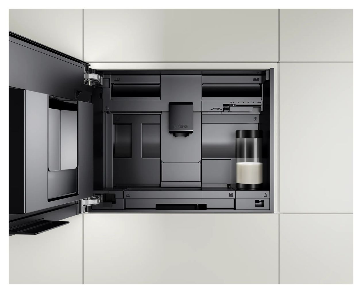 Serie 8 CTL9181D0 Einbau Kaffeevollautomat 19 bar 2,4 l 500 g AutoClean (Schwarz) 