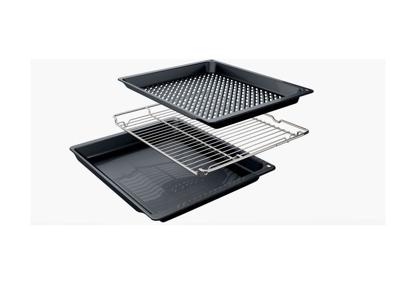 EXB63IP1 (HBG578BS3 + PIF64RBB5E + HEZ631070) Backofen-Set groß AutoClean mit autarkem 60 cm Induktions Kochfeld 